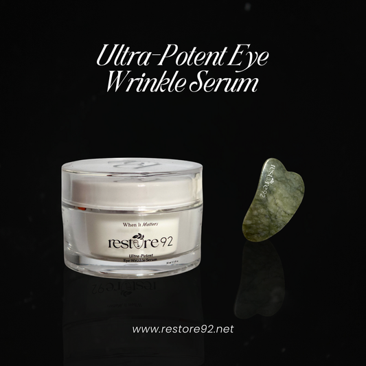 Ultra-Potent Eye Wrinkle Serum + Gua Sha Set