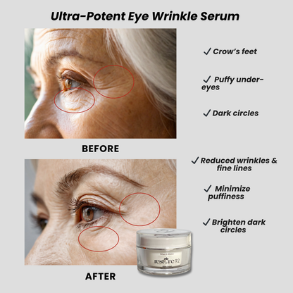 Ultra-Potent Eye Wrinkle Serum + Gua Sha Set