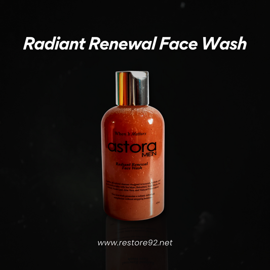 Astora Men Radiant Renewal Face Wash